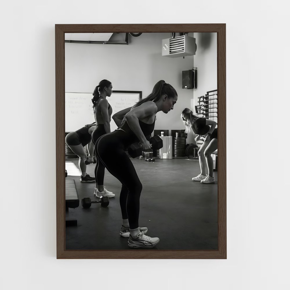 Poster Squat Queens – affiche Compétitions de gymnastique (vue 5)